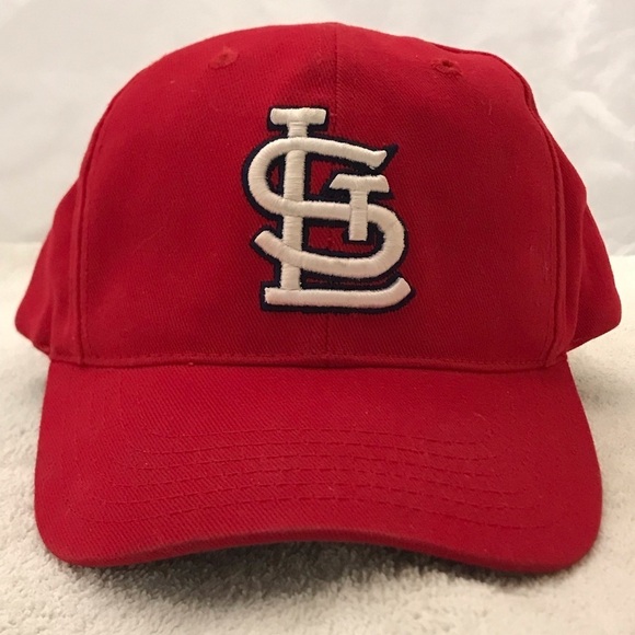 T.E.I. MLB St. Louis Cardinals Youth Adjustable Red Baseball Cap - Picture 13 of 14